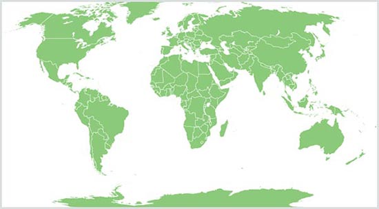 World map